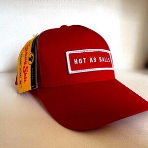 NWT Cowboy Shit 'Hot As Balls' Baseball Hat